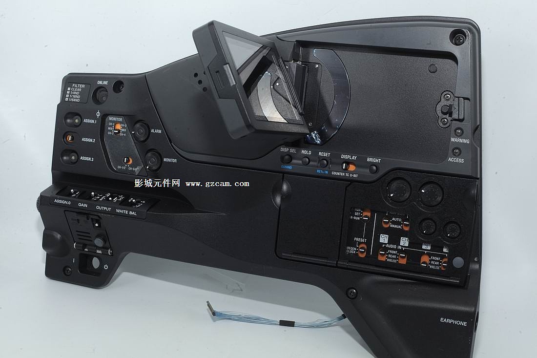 索尼PXW-X400 PXW-X580 XDCAM摄像机左侧显示屏外壳